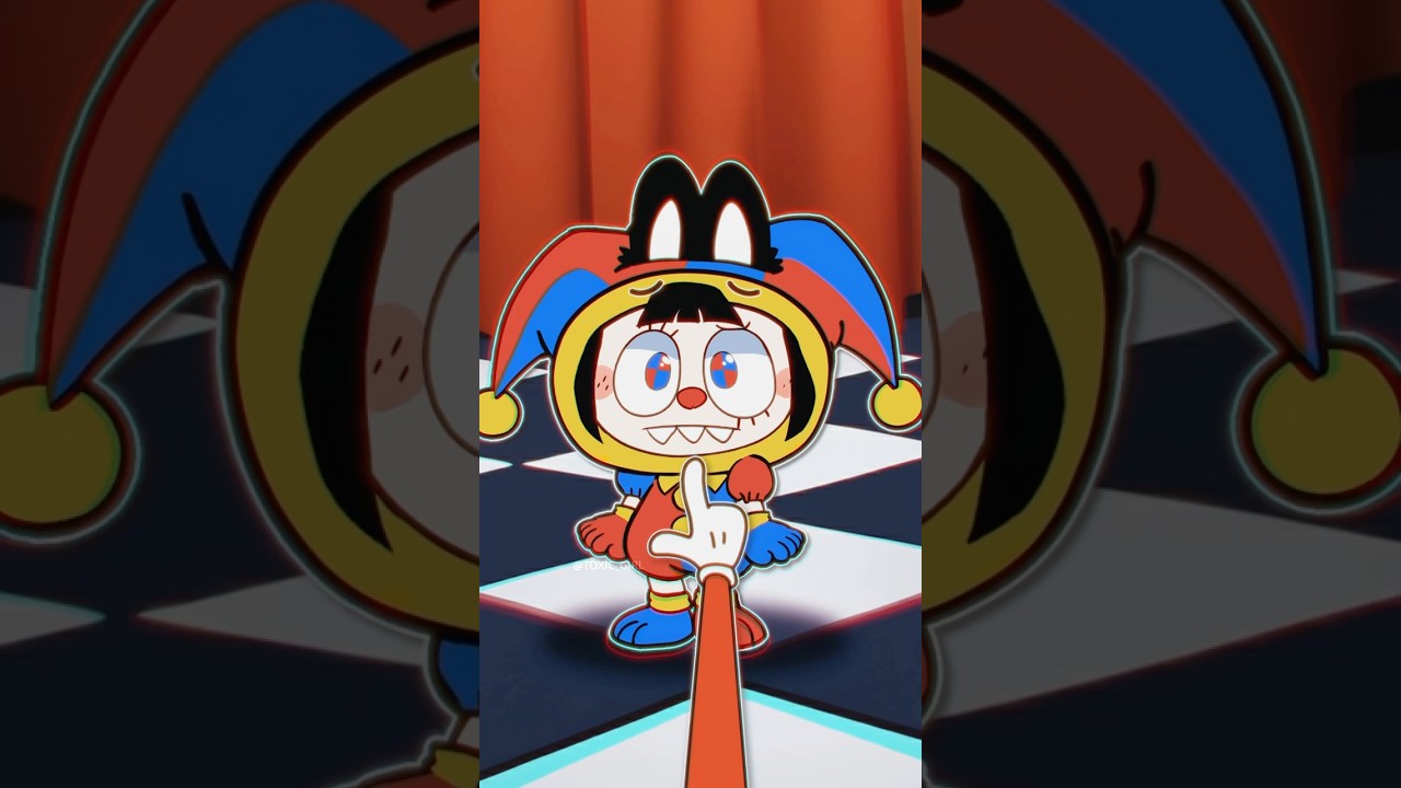 Labubu, but it's Pomni (Labubu Zimomo Animation)
