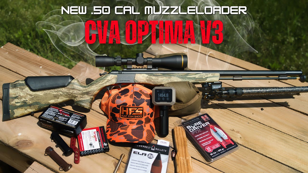 Is This Muzzleloader the GAME CHANGER You've Been Waiting For? CVA Optima V3 Muzzleloader Review