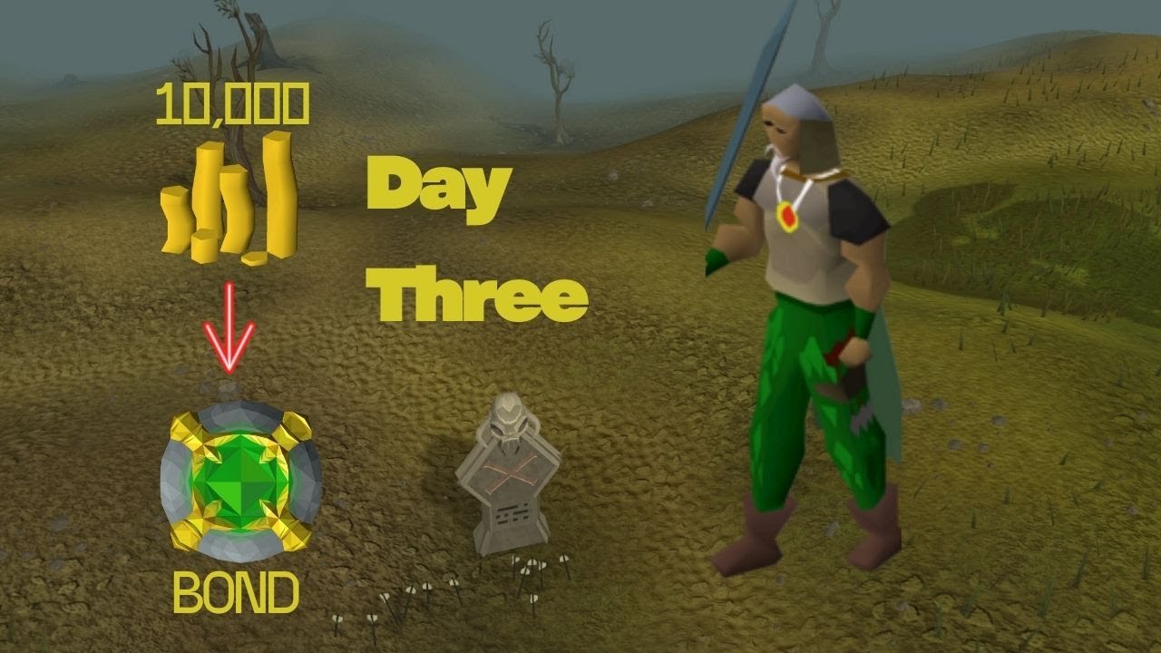 WE GOT A COME UP AT THE END! 10k to Bond through Pking on a F2P pure! [Series - Day 3]