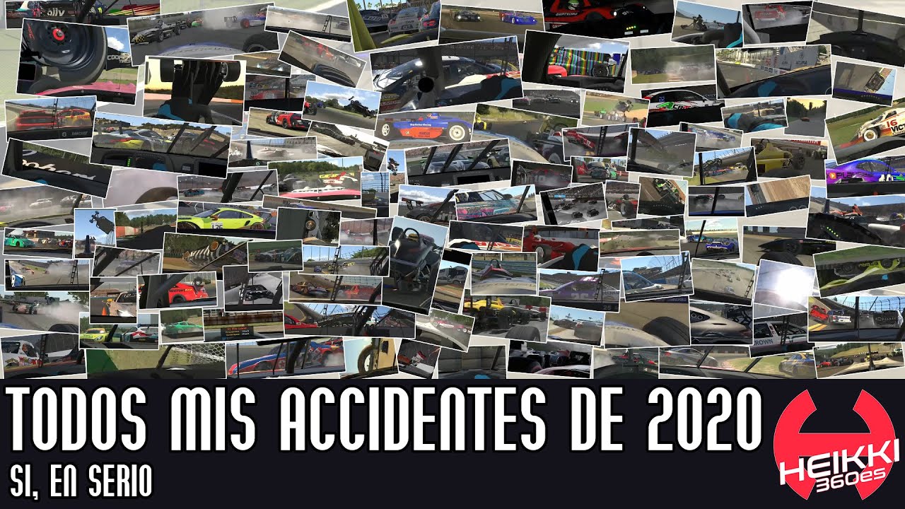 Todos mis accidentes de 2020. Si, TODOS, en serio.