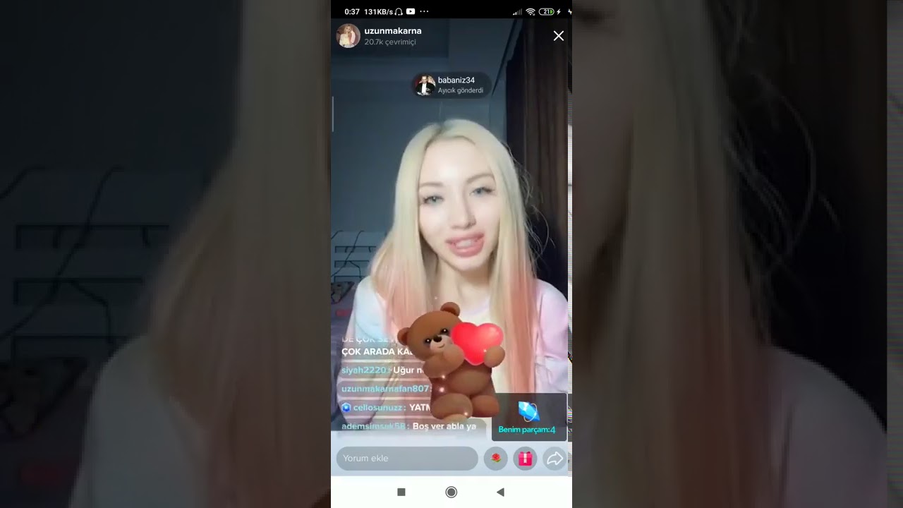 Uzun Makarna ve Buse Korkmaz Kavga Ediyor (Uzun Makarna Uğura Yazmış)