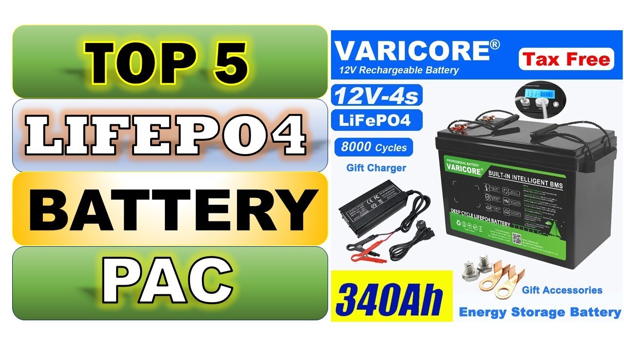 Top 5 Best LifePO4 Battery Pack in 2026 || From Aliexpress