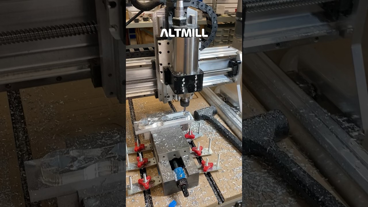 AltMill Vs. Aluminum? #cnc #shorts