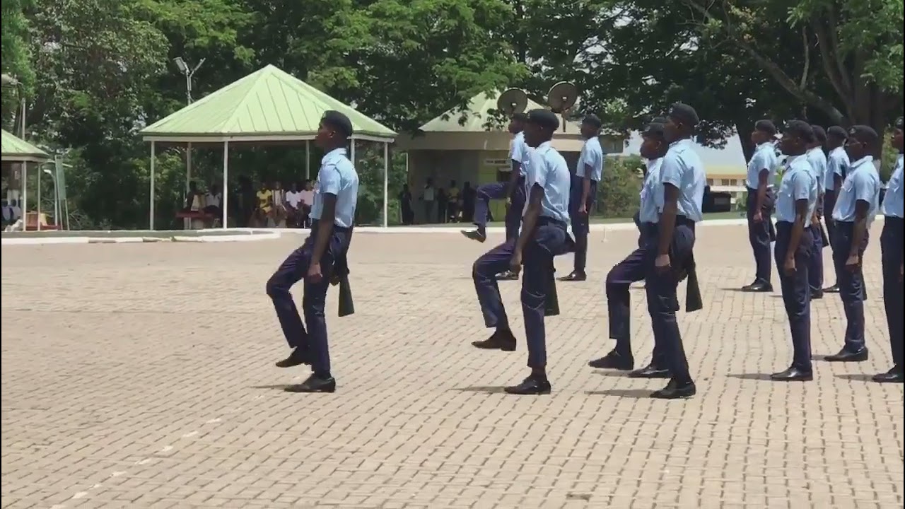 EXCEPTIONAL DRILL PERFOMANCE by St. Paul Technical School cadet