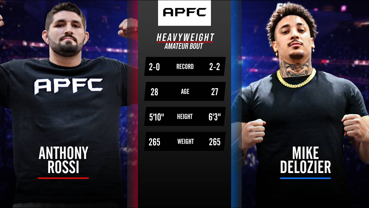 APFC 6: ANTHONY ROSSI VS MIKE DELOZIER | HEAVYWEIGHT #MMA #FULLFIGHT
