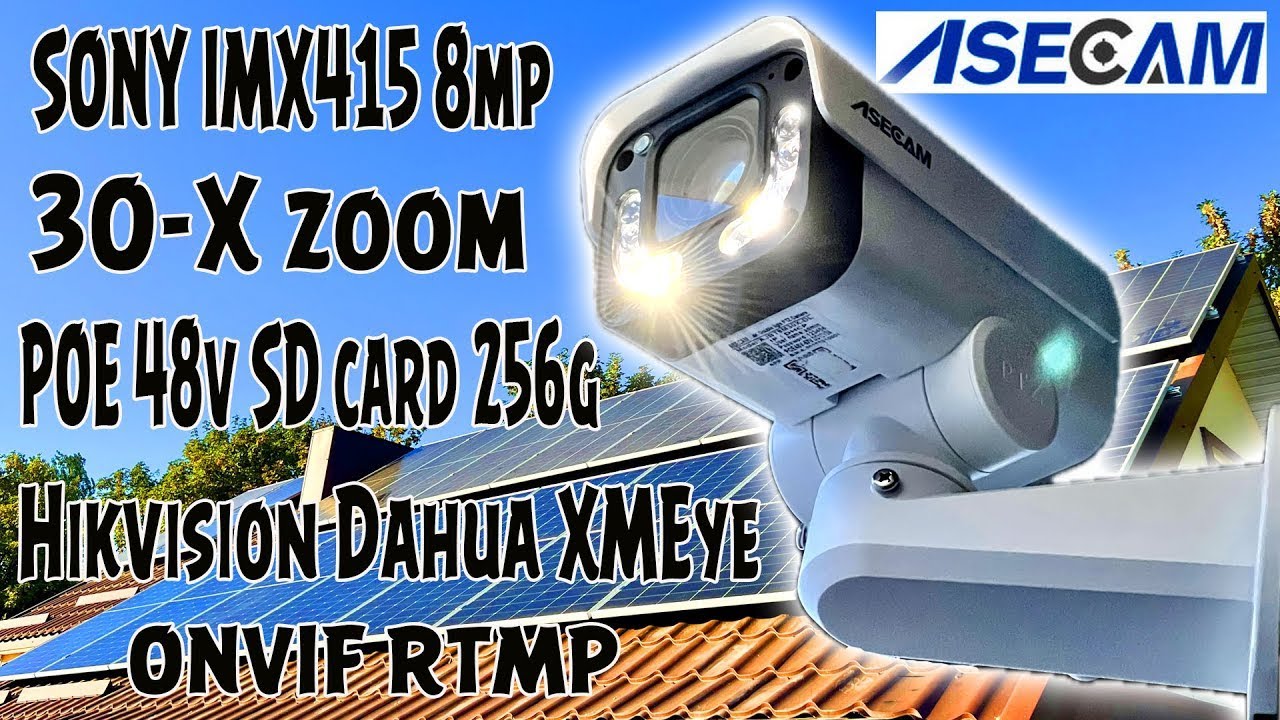 ASECAM 4K КАМЕРА ВИДЕОНАБЛЮДЕНИЯ IMX415 ОБНАРУЖЕНИЕ ТРАНСПОРТНЫХ СРЕДСТВ ОТСЛЕЖИВАНИЕ ГУМАНОИДОВ