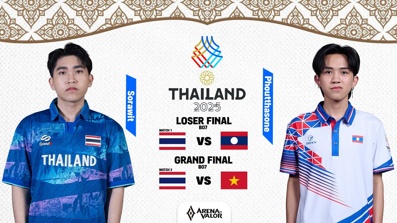 33RD SEA GAMES 2025 LOSERS FINAL : Arena Of Valor (Men)