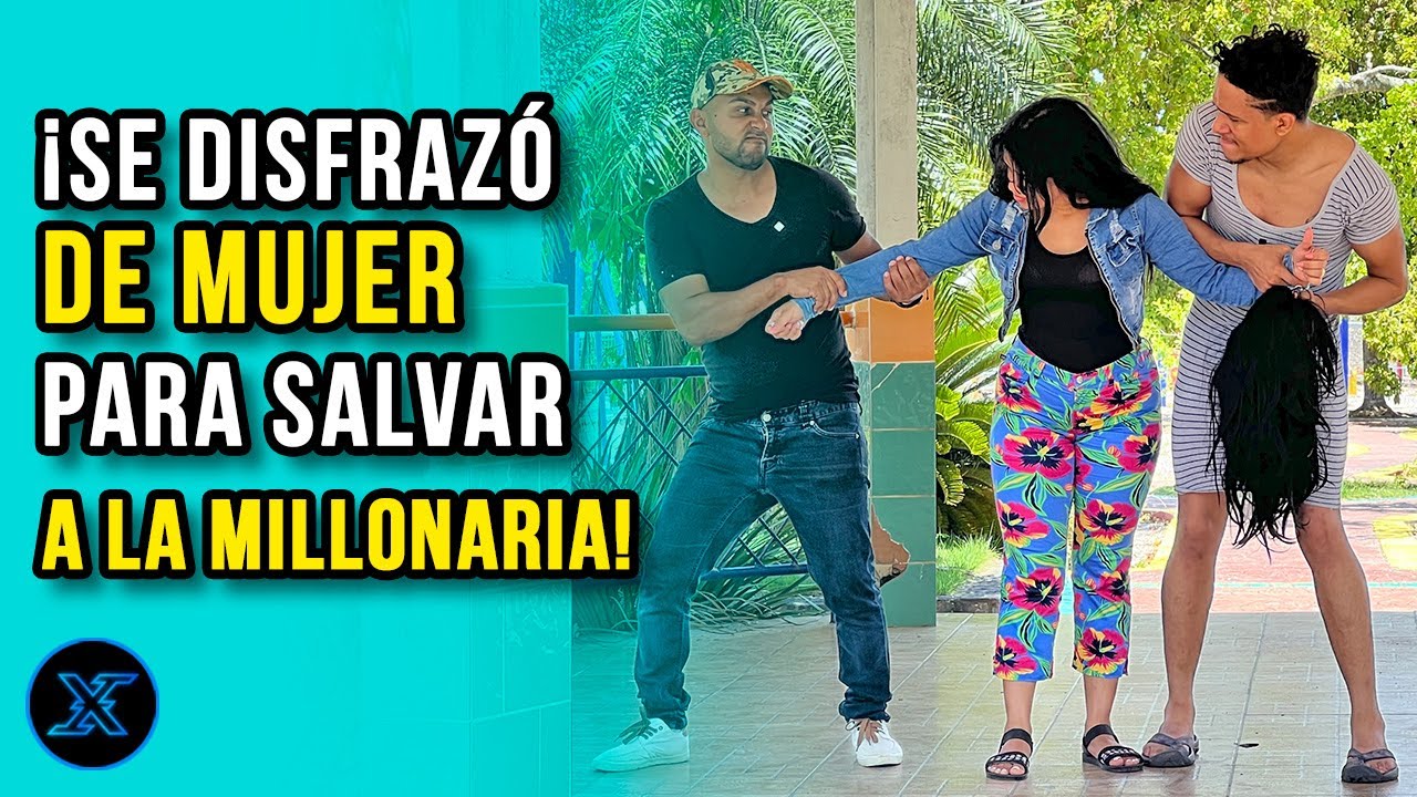 Se disfrazó de mujer para salvar la vida de esta millonaria!