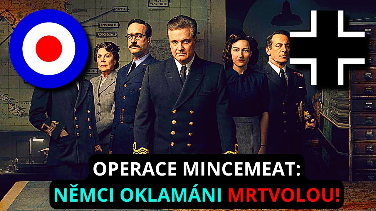 NĚMCI OKLAMÁNI MRTVOLOU! 💀🤪Operace Mincemeat, 1943