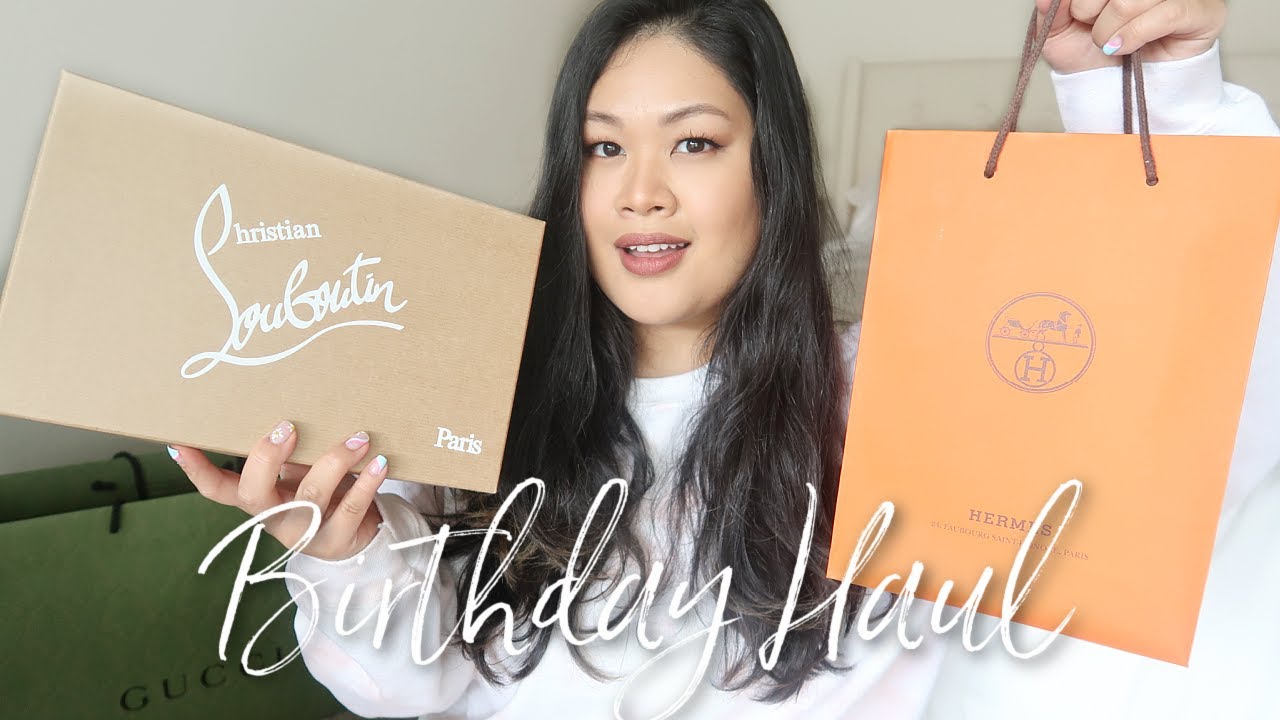 Luxury What I Got For My Birthday Haul 2021 | Gucci, Hermes, Christian Louboutin, Coach
