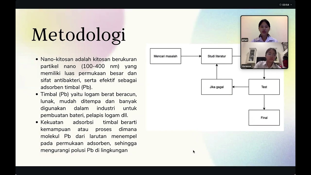 Nano-Kitosan Dengan Ag untuk Adsorbsi Timbal (Pb)_Adela Jehanne Jayaputri_Vanessa Angel Setiawan_ES