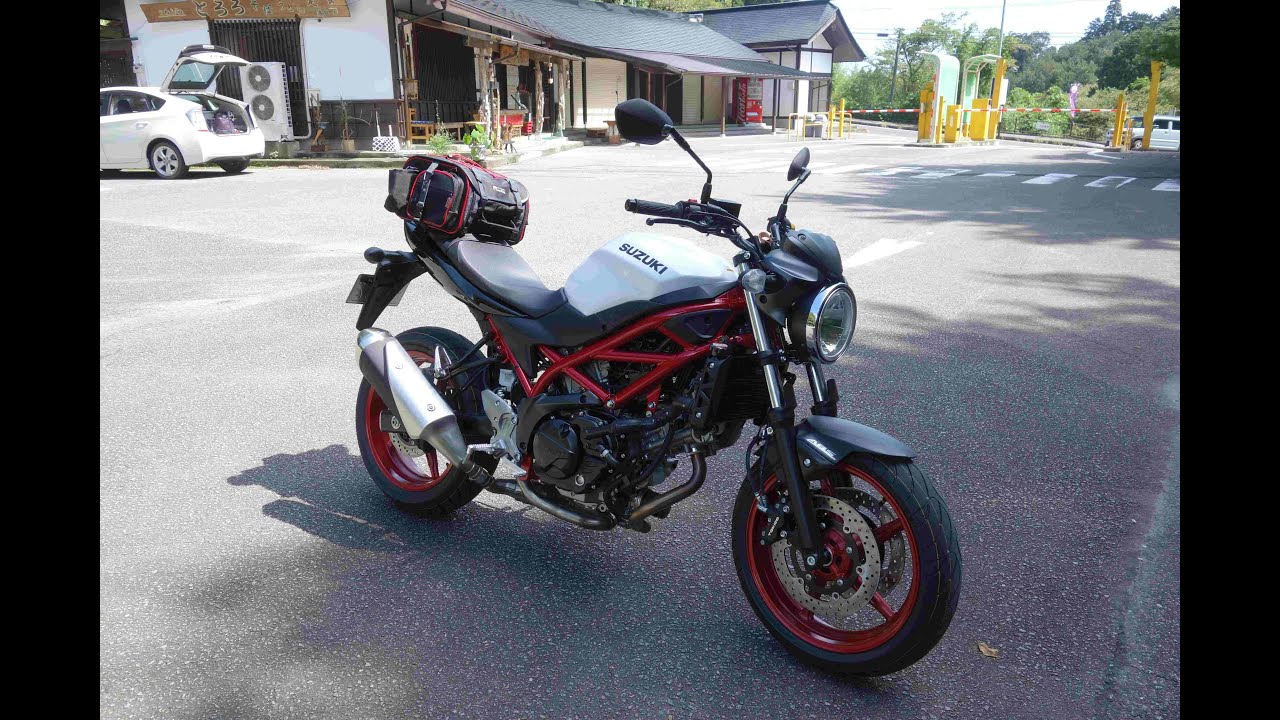 SV650納車しました　いつものお散歩コースを回っていたら、何かおかしい