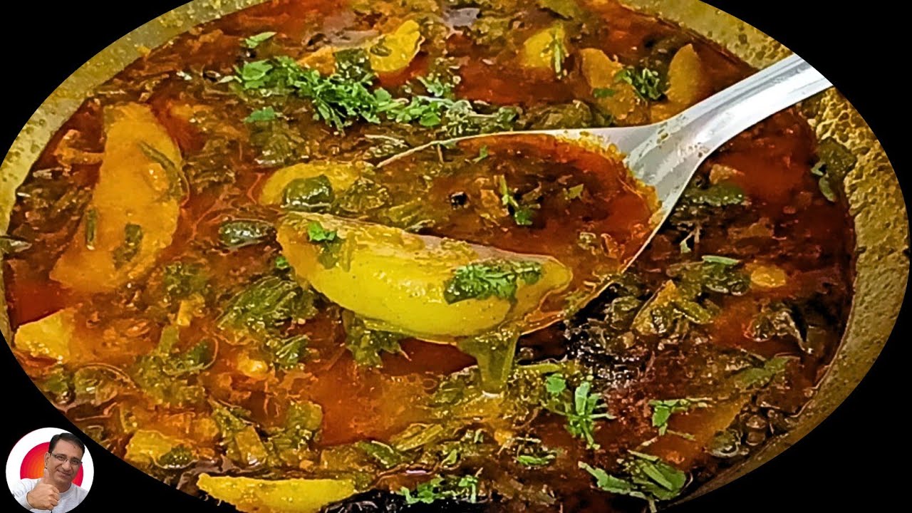 आलू पालक की चटपटी सब्जी एक बार इस तरह से बनकर देखो पूरा परिवार उंगलियां चाटेगा | Aloo Palak Sabji