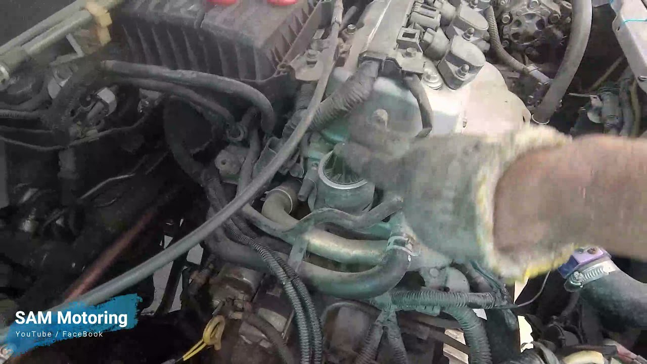 2002 ฮอนด้า ซีวิค ไดเมนชั่น ES / ไฟเครื่องโชว์ oxygen sensor เสีย