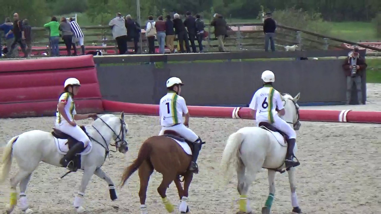 Horse-ball cadets les elfes lamotte beuvron  DEMI FINALE (1ere mi-temps)