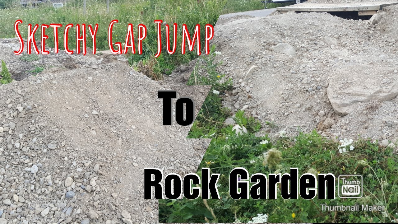 New gap jump at the backyard trails