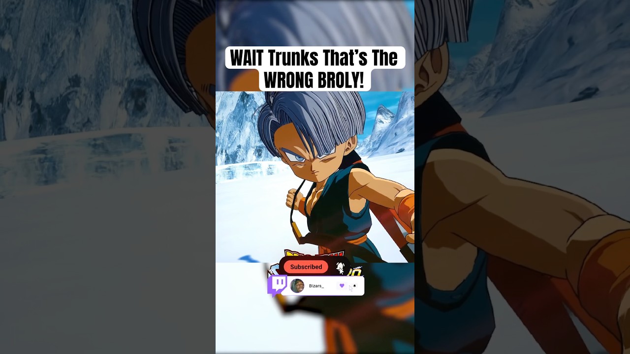 Broly(Super) Kid Trunks Hidden Interaction Sparking Zero #anime  #sparkingzero #dragonball