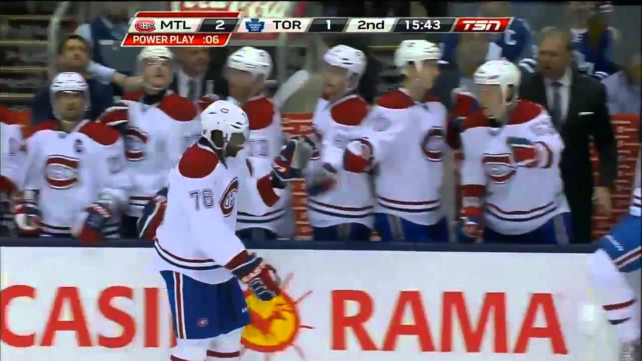 Max Pacioretty 2-1 goal vs Toronto Maple Leafs. Feb 27 2013