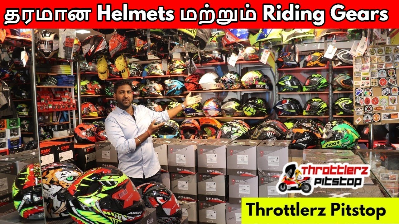 Professional Helmets, Accessories & Riding Gears All in 1 Shop | Throttlerz Pitstop