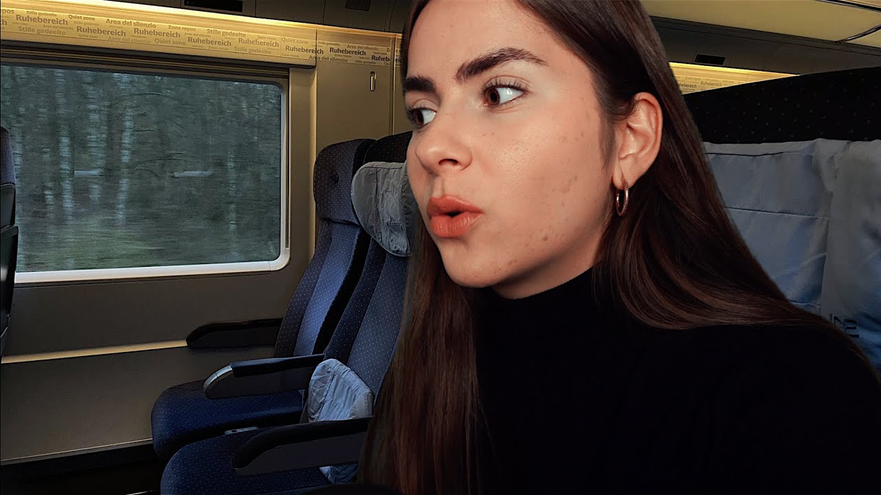 ASMR Studentin im ICE labert dich voll