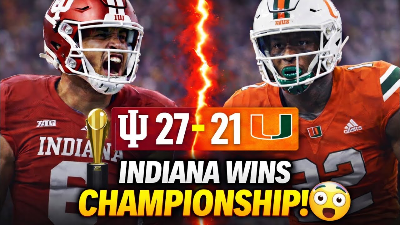 INDIANA VS MIAMI ( CHAMPIONSHIP GAME ) 