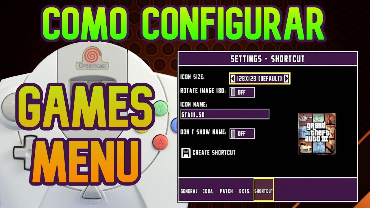 Ultima actualización de DreamShell - Como configurar Covers en GAMES MENU - Sega Dreamcast