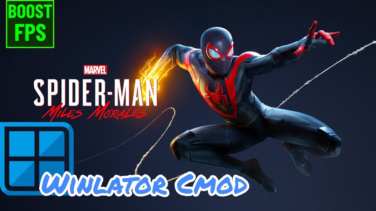 Spider Man Miles Morales on Android Winlator Cmod 13.1.1 | Red Magic 10 Air | Snapdragon 8gen3 