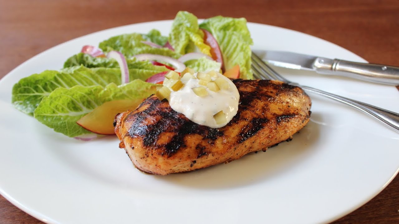 Pickle Brine Chicken Breasts - Tender & Juicy Grilled Chicken Using Pickle Juice