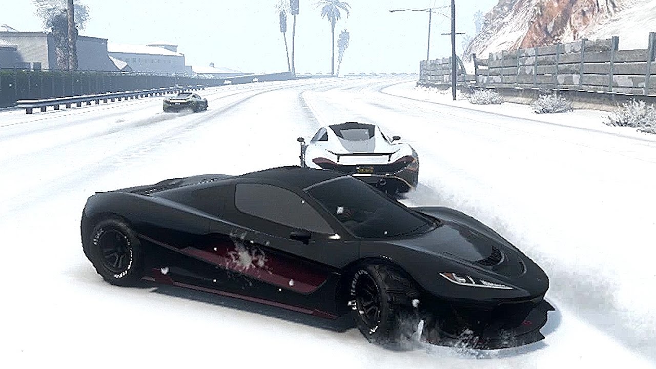 GTA 5 ONLINE: Bong Haul - Crew Race