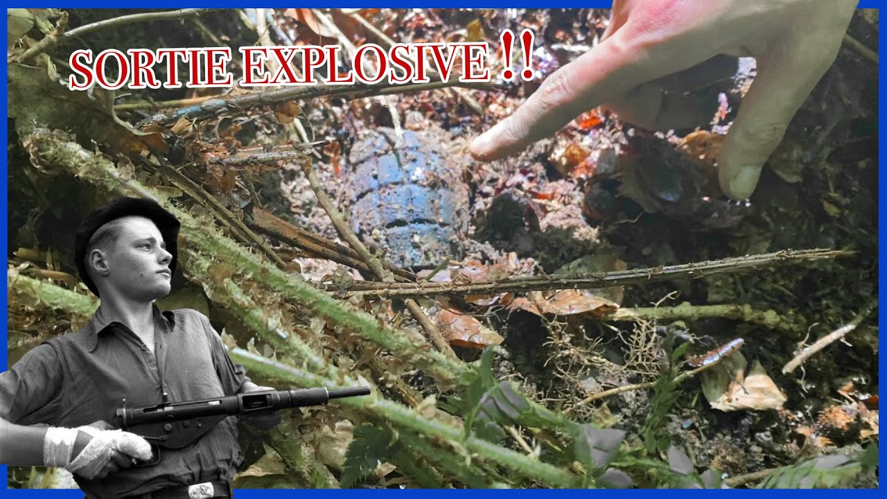 Détection MILITARIA : Retour sur le camp de maquis !