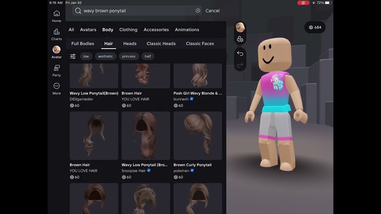 600 robux shopping spree!