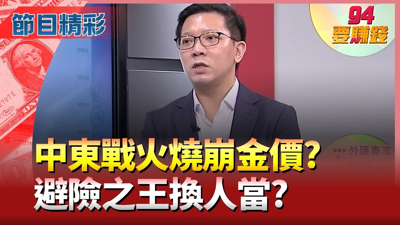 【精華】避險神話集體沉沒!美債.黃金倒 