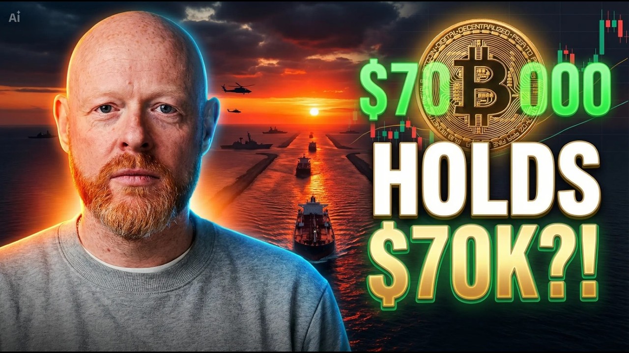 Bitcoin Holds $70K&hellip; While the World Panics (What Happens Next?)
