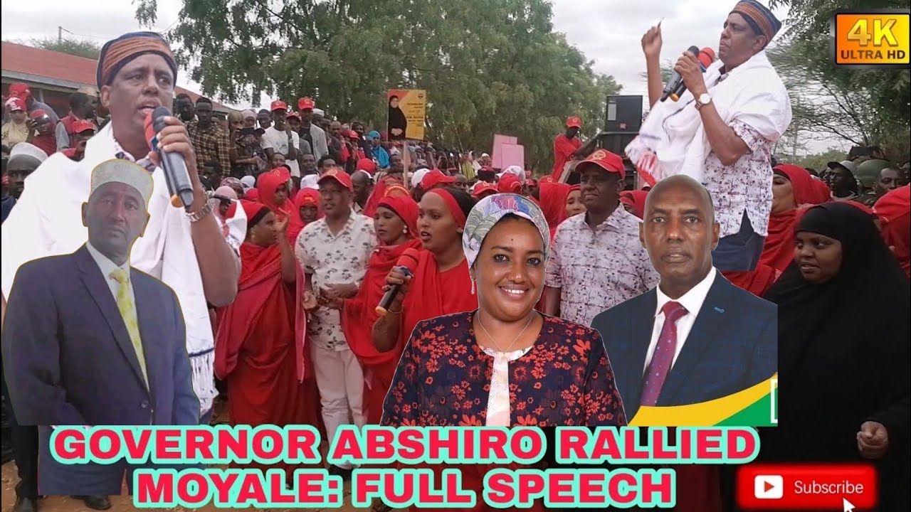 Governor Abshiro's Statements to Team Machoole @Naomi @Kello @Chutte