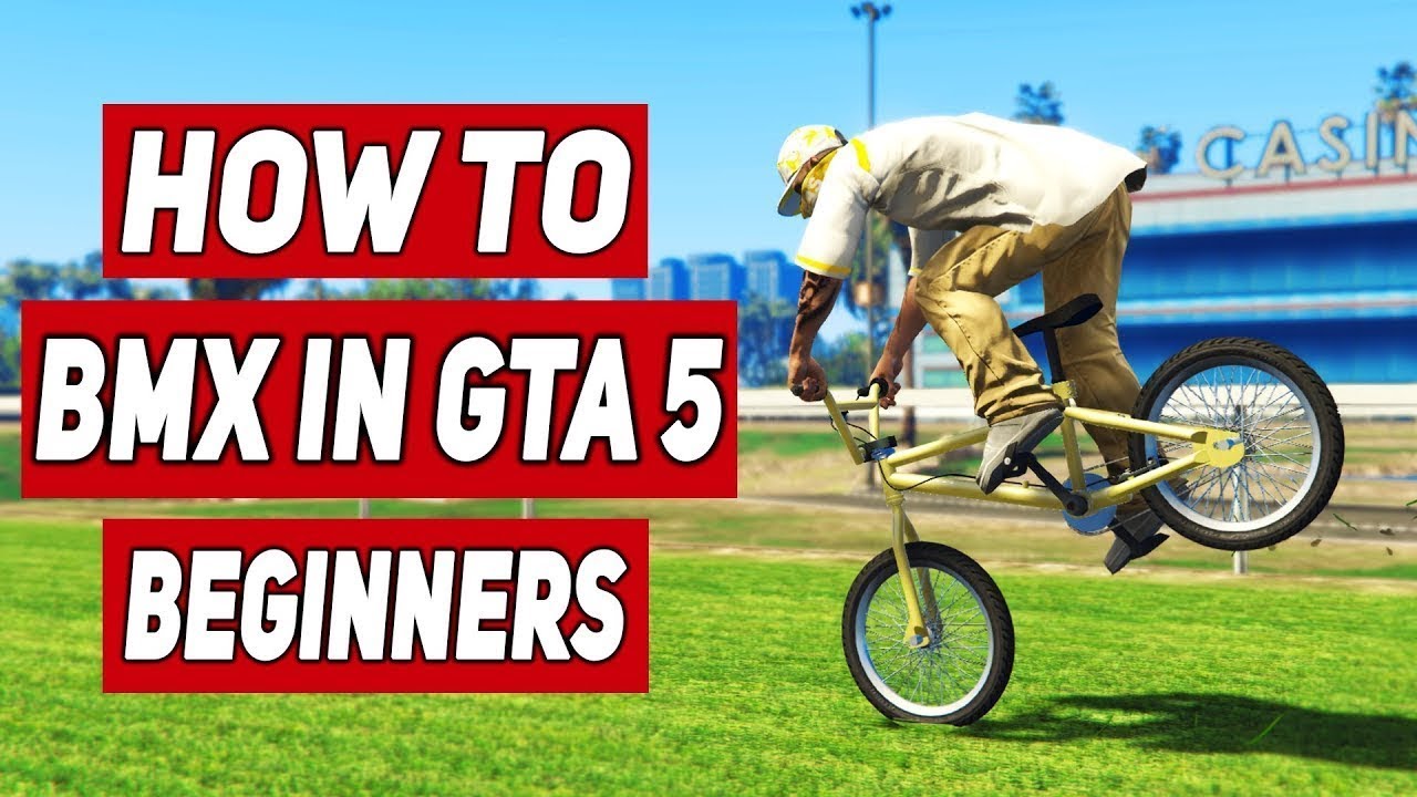 GTA 5 — все трюки на BMX для начинающих! (GTA V: как делать трюки на BMX)