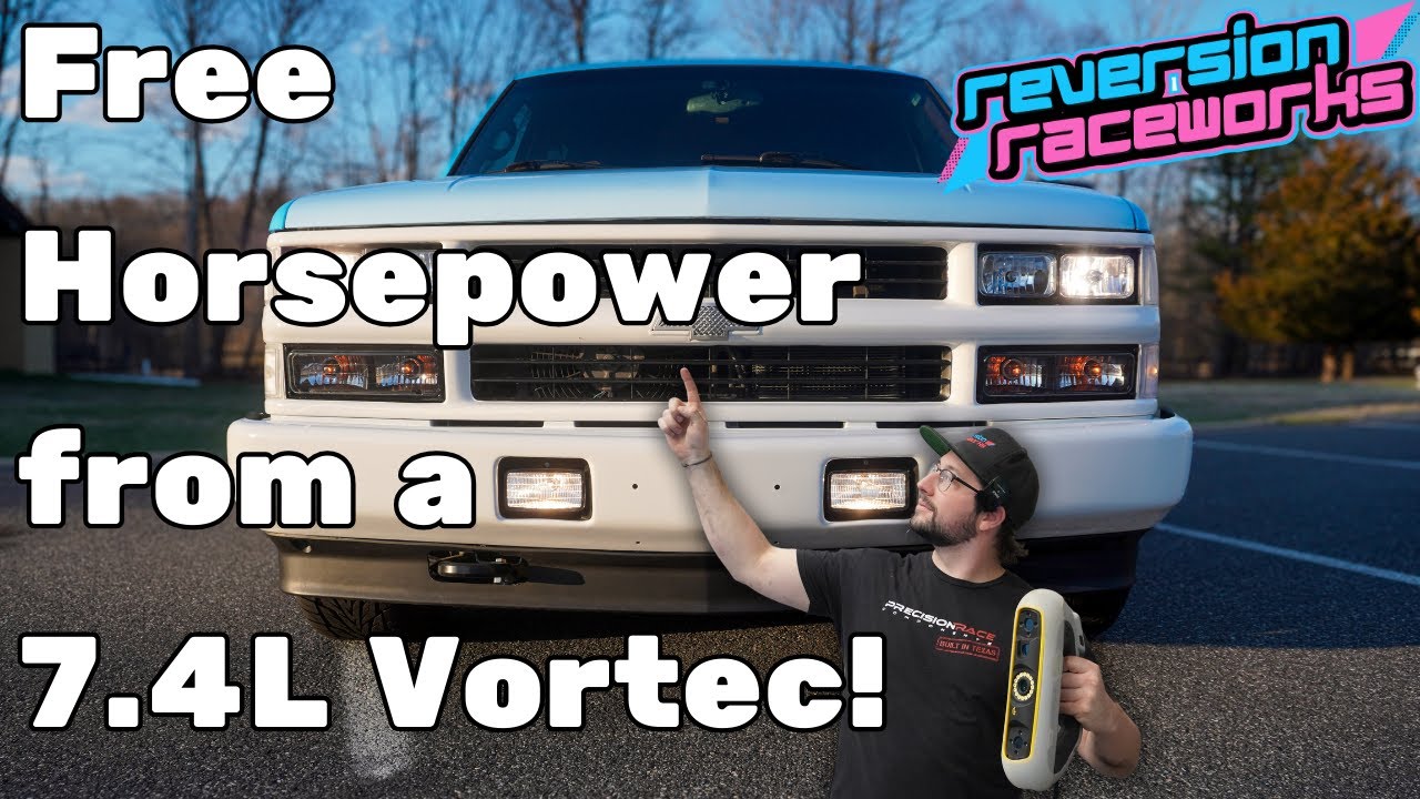 Getting FREE Horsepower from our 7.4L Vortec OBS! - Scanning & CAD! - GMT400 Holley EFI Swap Pt. 2