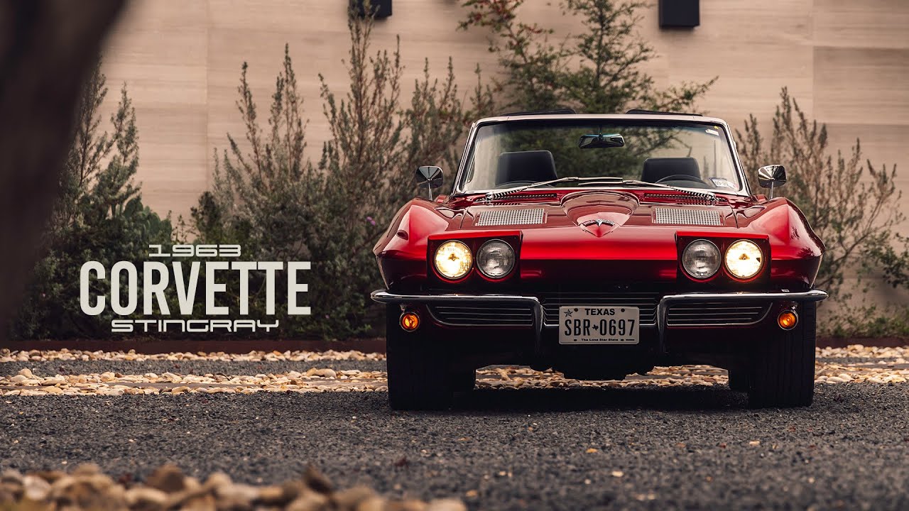 Кабриолет Chevrolet Corvette 1963 года // Видеообзор и тест-драйв с прицепом
