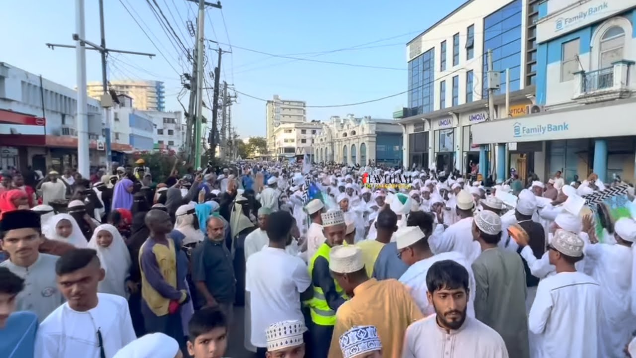 MUST WATCH ☪️🚨🇰🇪THOUSANDS OF MUSLIMS IN MOMBASA CELEBRATING THE BIRTH OF PROPHET MUHAMMAD(ZEFE 2025)