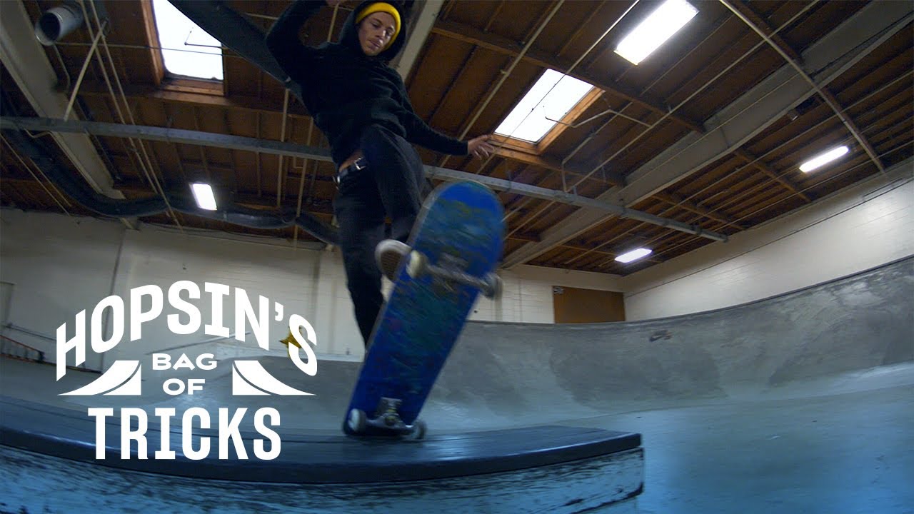 Pro Skater Ben Nordberg Teachers Hopsin the Front Blunt Slide | Hopsin's Bag of Tricks