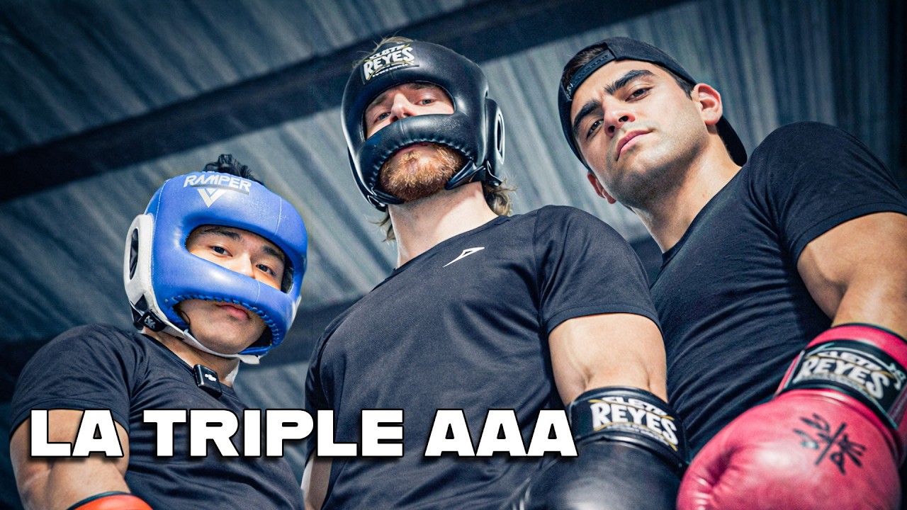¿Estaremos listos para pelear? Entrenando box con Aaron y Abelito 