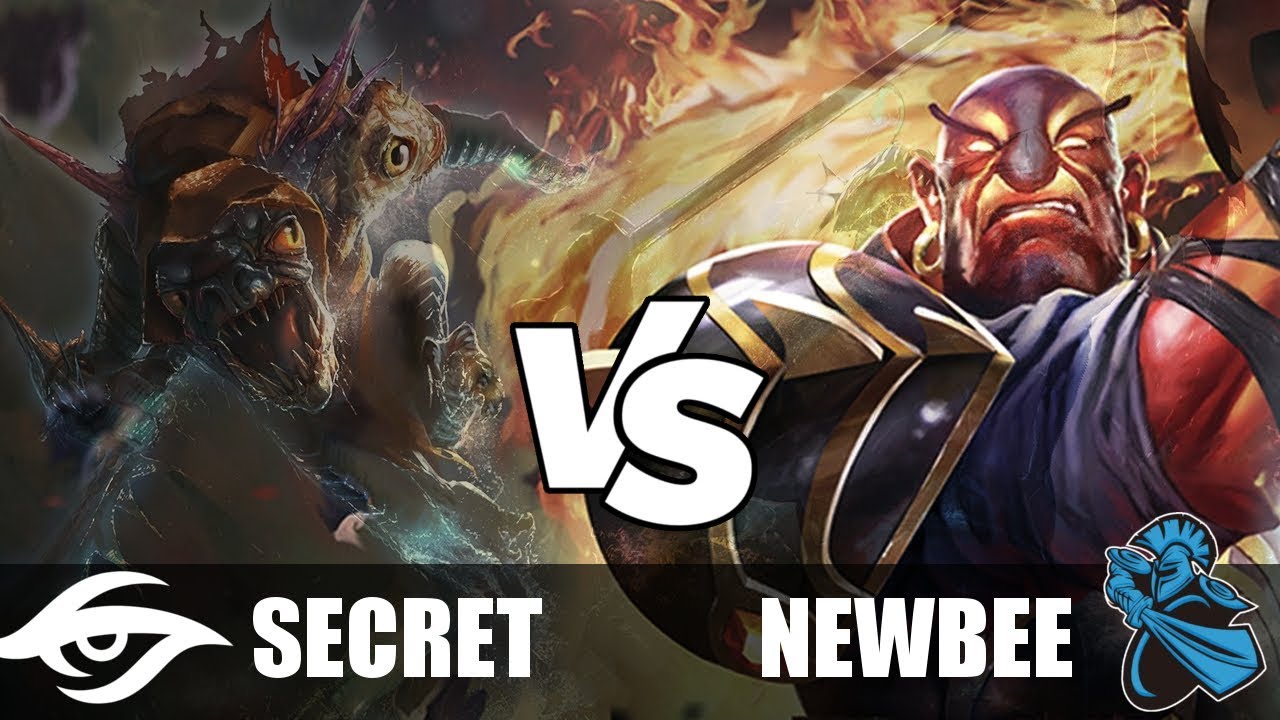 Team Secret vs Newbee - [MidOne Slark vs CCnC Ember] 