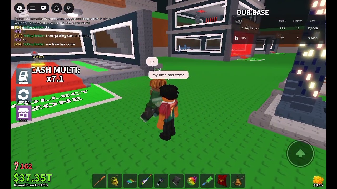 I'm quitting steal a brainrot😢😭