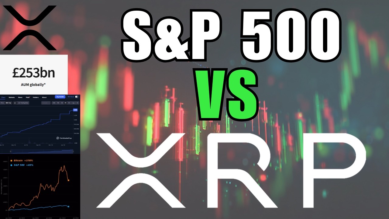 Ripple XRP🚨S&P 500 vs XRP, $340B AUM | RLUSD $1.5B!