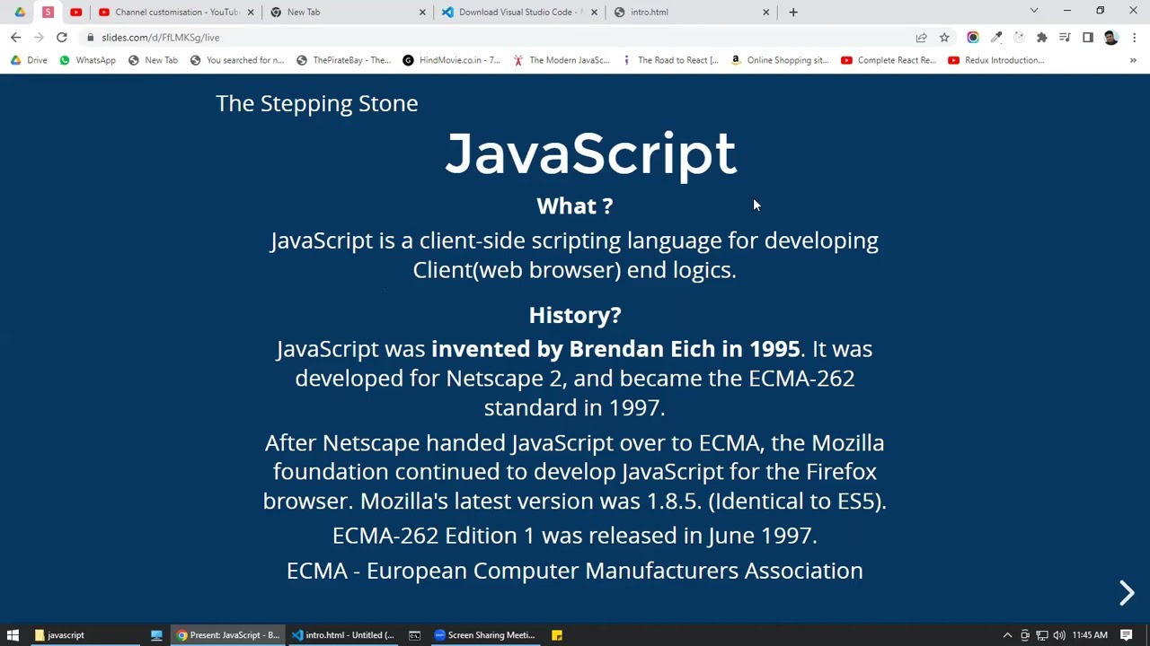 JavaScript Introduction in Hindi | what is JavaScript basic code for beginners in Hindi 2023