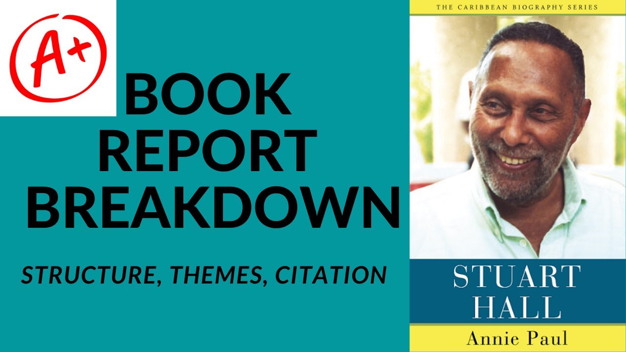 How to write a Book Report for the Book Stuart Hall by Annie Paul | UWI |Animated|