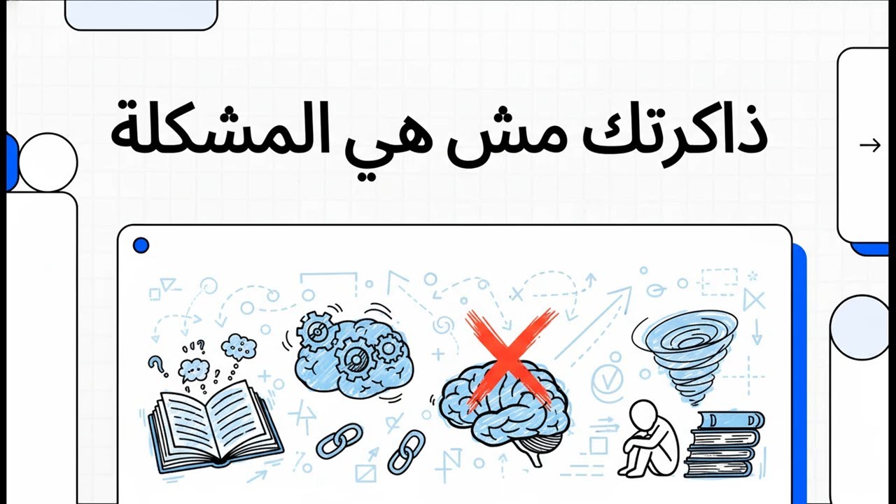 ذاكرتك مش هي المشكلة