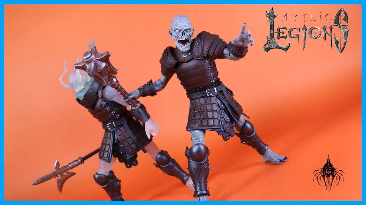 Four Horsemen Mythic Legions Necronominus Wave UNDEAD BUILDER PACK Action Figure Review