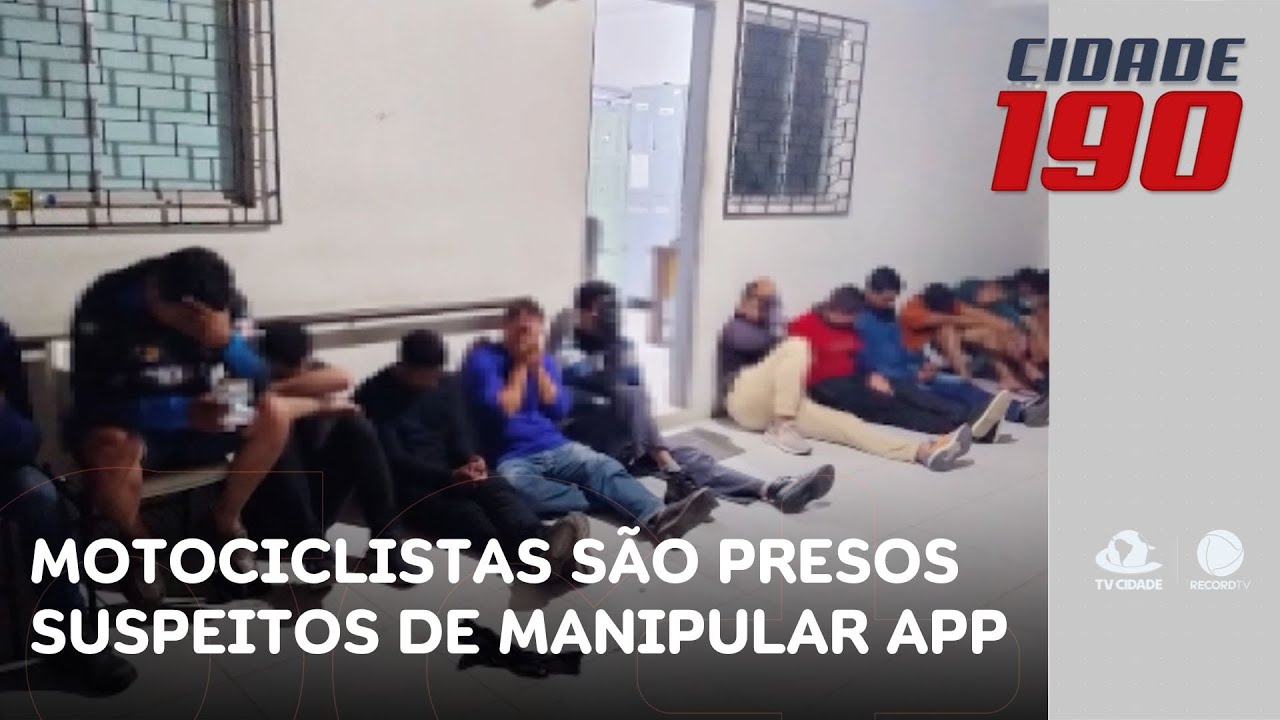 Motociclistas são presos suspeitos de manipular app para elevar preço de corrida | Cidade 190