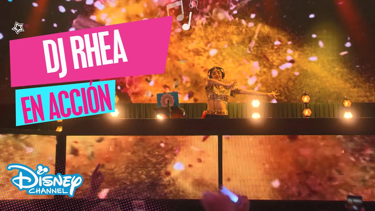 Spin:  DJ Rhea | Disney Channel Oficial