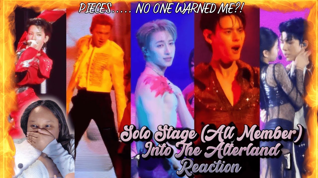 PERSES -- Solo Stage All member @ PERSES Into The Alterland || Reaction